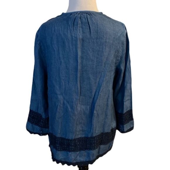 ❤️NWT Nanette Lapore Chambray Top (Size Medium) $99 Retail❤️ - Picture 6 of 6